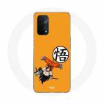 Coque pour Oppo A54 5G Goku Dragonball Z Enfant Anime
