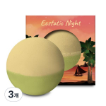 Flu Love Night Salt Bubble Large Capacity Bath Bomb Enchanting Night, 200g, 3 units