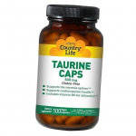 Tauriin vitamiiniga B6, tauriini m&uuml;tsid, Country Life 100 k&ouml;&ouml;giviljakapslit (27124003) 100vcaps