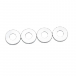 4pcs Door Lock Pins Pin Cover Trim For Mercedes-Benz C E GLC Class W205 Car Door Lock Rings Door lock trim h&otilde;be