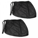 2tk/komplekt Universaalne auto k&uuml;ljeaken p&auml;ikesevari kardinad alumiiniumsulamist p&auml;ikesesirmid rulood kate Auto aknad kardinad auto stiilis must