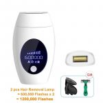 Vancostar LCD laseriga karvaeemaldus 1200000 v&auml;lk-epilaator naistele vahetatava lambiga kehapardel IPL Depiladora Laser