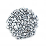 ECR003 100 tk aknat&otilde;stuk kerimismehhanismi remont terastross trossiots kinnitustihv Stop H&uuml;lss pressneet 5x5/1,7 mm