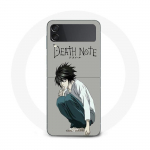 Coque Samsung Galaxy Z Flip4 Anime Death Note Ryuzaki