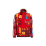 Adidas Orig Trefoil CNY Aop Kahepoolne Fliis Soe Logo Spordijakk V1 Meeste &Uuml;ler&otilde;ivad Punane HD0317 S