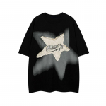 Y2K Vintage Black Star T-s&auml;rk Naiste Streetwear 90ndate Grunge Valged Tees &Uuml;lisuur Harajuku Retro Hip Hop Crewneck T-s&auml;rk S must
