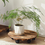 Liigutatav taimealus lillepoti alus ratastega Lihtne liigutamine Rulluv alus Diameter 35cm