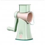 Multifunktsionaalne k&ouml;&ouml;givilju majapidamisk&ouml;&ouml;gis puuvilja riiv viilutaja purustaja l&otilde;ikur roheline