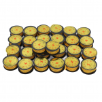 26 tk. komplekti toru kaabli marker E&Uuml; t&auml;he number PVC A kuni Z m&auml;rgistus kodeeritud kaabli marker 1.5m&sup2;