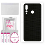 apgo Protective Skin Sticker for the back compatible with Huawei nova 4, Wrap Film, Foil, Vinyl - Pattern Matrix