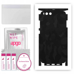 apgo Protective Skin Sticker for the back+sides compatible with Xiaomi Mi 6, Full Wrap Film, Foil, Vinyl - Pattern Black Camo