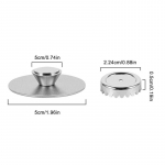 1 tk Seinale kinnitatav magnetiline seebihoidja roostevabast terasest seebihoidja Loominguline iset&uuml;hjenev stantsivaba seebialuse vannituppa 1 pcs h&otilde;be