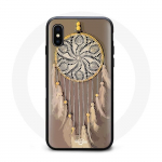 Coque Iphone XS max Attrape r&ecirc;ve en forme de couleur caf&eacute;