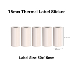 57 mm rulli termopaber isekleepuv tr&uuml;kkimine etikettide paberid taskutermilise miniprinteri kleebis paberi jaoks T02/M02 jaoks