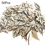 50 tk puidust &otilde;&otilde;nsad puulehed, lehed, kaunistused, k&auml;sit&ouml;&ouml; v&auml;ljal&otilde;igete raamatud, &otilde;mblemine isetegemisel