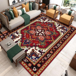 Talvine kodu T&uuml;rgi etnilise stiili vaip P&auml;rsia Ameerika retro elutoa diivan Diivanilaud vaip Kodu Magamistoa voodi k&otilde;rval p&otilde;randamatt 50*80cm