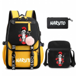 3 tk/komplekt Anime Naruto Seljakott L&otilde;uendist Seljakott Teismelisele &Otilde;pilasele T&uuml;druk Poiss Tagasi Kooli Koolikott Meestele Naistele Vabaaja Reisikotid