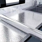 Kodukaunistused Kiled PVC Isekleepuv tapeet Renoveerimine Ise ise koorimine ja kleebised kleebised kapis veekindlad 3D eemaldatavad tapeedid 10m*60cm