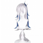 LAOS OLEMAS Neuvillette Cosplay Kost&uuml;&uuml;m Genshin Impact Parukas Vormiriietus Peakatted Keep Kindad Fontaine'i &Uuml;lemkohtunik Halloweeni Vormiriietus XS must