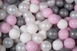 Soft Plastic Balls for the Ball Pit MeowBaby, Set 300 pcs, 7cm