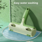 1TK Roheline Kahesuunaline Lemmikloomakarvade Eemaldaja Narmaste Eemaldaja Automaatne Puhastus Kass Koer Karva Hari Riided Narmaste Eemaldaja roheline