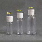10 tk 10 20 30 50 60 ml plastist PET keeratava kaanega losjooni pudelid l&auml;bipaistvad kosmeetikaproovi mahuti Mini reisit&auml;itega viaalid vedeliku pudel 10ml&Plastic