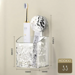 Vannitoa iminapad Riiulid Aukudeta Seinale Kinnitatav Naelavaba Hoiurest Tualett WC Vannilaud Sanitaarruumi tarvikud S h&otilde;be