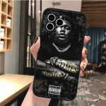 Rapper Rod Wave telefoni&uuml;mbris iphone 15 14 Pro Max 13 12 11 Pro Max XR 12mini 14 Plus &uuml;mbris Funda jaoks iPhone 11
