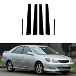 6 tk l&auml;ikiv must autoakna samba postid, mis sobivad Toyota Camry XV30 2002-2006 autokleebiste jaoks