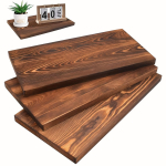 3 tk Puidust ristk&uuml;likud Paks m&auml;nnipuidust kunstplaadid t&uuml;hi puidust puitlaastplaat seinariiulile DIY k&auml;sit&ouml;&ouml; Kodukaunistused Ukse riidepuu silt (11,5 * 6 * 0,59 tolli) 3pcs