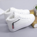 Talvesaapad Naiste Poolsaapad Soojad PU-pl&uuml;&uuml;sist Talvised naistekingad Tossud Lameda n&ouml;&ouml;riga Naiste kingad Naiste l&uuml;hikesed lumesaapad 40 valge