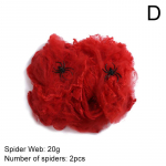 7 suurust &otilde;uduskaunistus &Auml;mblikuv&otilde;rk Maja kaunistus &Auml;mblikuv&otilde;rk hirmutav pidu Halloweeni stseeni rekvisiidid 20g oranž