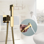 Bidee du&scaron;ipihusti messingist du&scaron;ipihusti WC-pesusegisti h&uuml;gieenisegisti segisti kuld