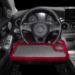 Teemantauto laud rooli laud Auto toit jook kohvialus kaasaskantav s&uuml;learvuti tahvelarvuti hoidik alus Bling 4