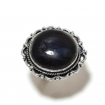 Natural Labradorite Gemstone Handmade 925 Sterling Silver Ring Size 9 k7r77