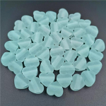 10tk 14mm kristalliseerunud v&auml;rvi l&auml;bipaistev j&auml;&auml;tunud armastuss&uuml;da akr&uuml;&uuml;lhelmed DIY k&auml;sitsi valmistatud aksessuaarid juuksed ehted k&otilde;rvar&otilde;ngad taevasinine v&auml;rv