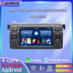 7'' Auto raadio Android Carplay BMW 3. seeriale E46 M3 318/320/325/330/335 1998-2005 Auto multimeediam&auml;ngija Autoradio 2+64GB 1+32GB must