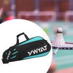 Sulgpallireketi kott reketi kate Multifunktsionaalne sport Suure mahutavusega tennisekott Black Blue