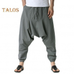 Drop p&uuml;ksid, s&uuml;gava jalgevahega, keskmise t&otilde;usuga pingutusn&ouml;&ouml;riga elastne v&ouml;&ouml;rihm suure mahutavusega taskutega, lahtised p&uuml;ksid matkamine t&ouml;&ouml; reisimine igap&auml;evaseks kandmiseks p&uuml;ksid L khaki