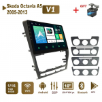 Androidi autoraadio stereo Skoda Octavia A5 2005-2013 GPS-navigatsioon 2DIN 4 tuumaga multimeediumipleier Autoraadio 1+16 GB