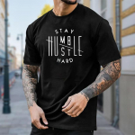 Uus Suvine Meeste Mood T-s&auml;rk Isiksus Loominguline T&auml;hestikuga Prinditud Meeste T-s&auml;rk Top XS must