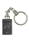 Saluki, Persian Greyhound, Arabian hound, Gazelle hound I - Crystal key ring with dog photo, illuminated key ring, unique gift by Art-Dog brand
