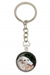 Borzoi, Russian Hunting Sighthound, Russian Wolfhound - keychain with your photo, key decoration, bag pendant from Art-Dog brand