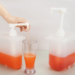 Kohvisiirupi dosaator, kaste, fruktoos, survepudel, salatipump, k&auml;sipump 1L