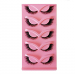 5 paari 3D ripsmed kunstripsmed meigivahendid loomulikud pikad paksud vol&uuml;&uuml;miripsmed ilu kohevad ripsmed Fox