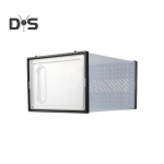 Suur kingahoidja hoiukarp Virnastatav disain tolmukindel, kergesti puhastatav Ruumis&auml;&auml;stlik kingakarp selge kaanega vitriin A