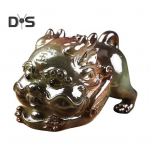 V&auml;rvi muutev tee Lemmikloom Pixiu vaik Lucky kuju Kung Fu teealuse kaunistus Valgus Feng Shui ornament Kodukontori t&ouml;&ouml;laua kingitus A