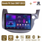 Android Carplay autoraadio Honda Fit Jazz 2007-2013 jaoks multimeediam&auml;ngija peaseade stereo GPS-navigatsioon BT WIFI 4+64GB 1+16GB,RHD