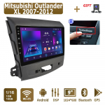 Android Carplay autoraadio Mitsubishi Outlander XL 2007-2012 jaoks Multimeediam&auml;ngija Peaseade Stereo GPS-navigatsioon BT WIFI 4+64GB 1+16GB,A