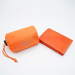 Matkamagamiskott &otilde;ues matkamiseks Oranž PE alumiiniumkilest magamiskott veekindel 210*91cm oranž